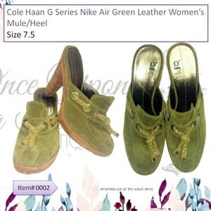Cole Haan G Series Nike Women's Mule Size 7.5